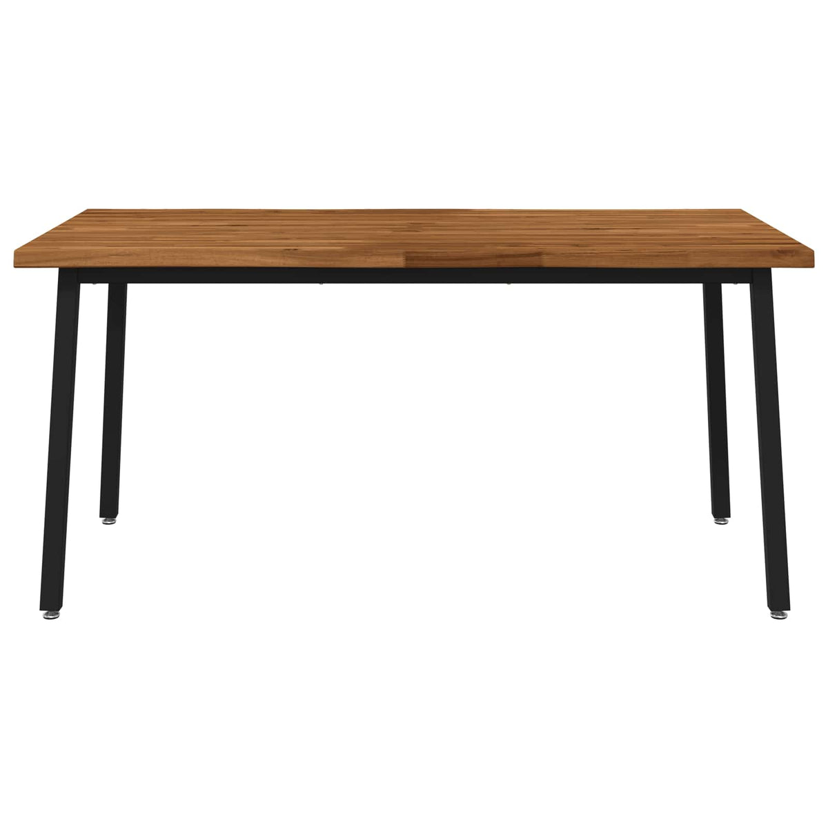 Live Edge Eettafel 160 x 80 x 75 cm Massief Acaciahout Naturel