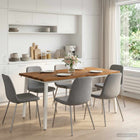 Eettafel 160x70x75 cm massief acaciahout