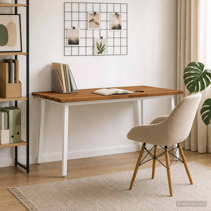 Live Edge Eettafel 160 x 70 x 75 cm Massief Acaciahout Naturel