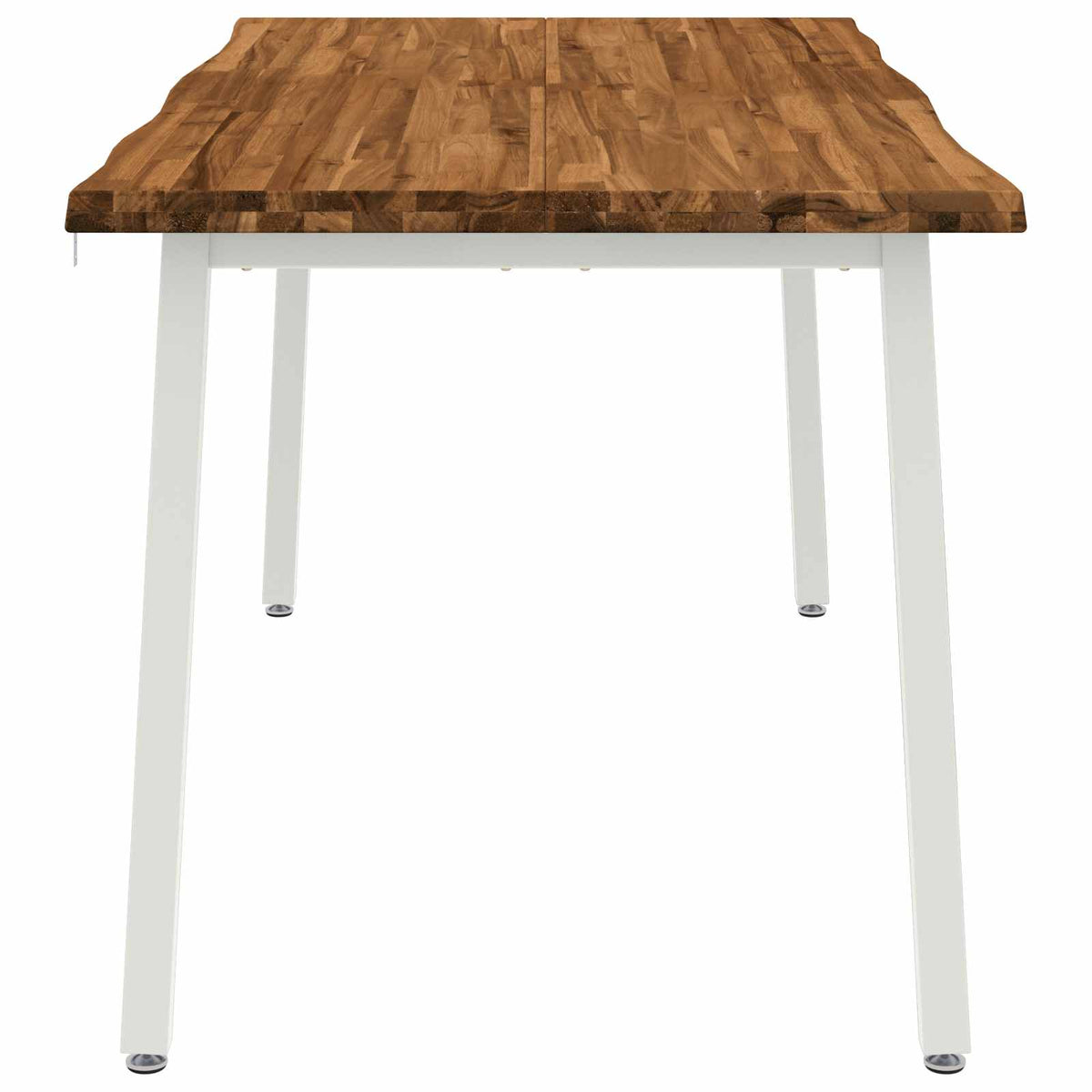 Live Edge Eettafel 160 x 80 x 75 cm Massief Acaciahout Naturel