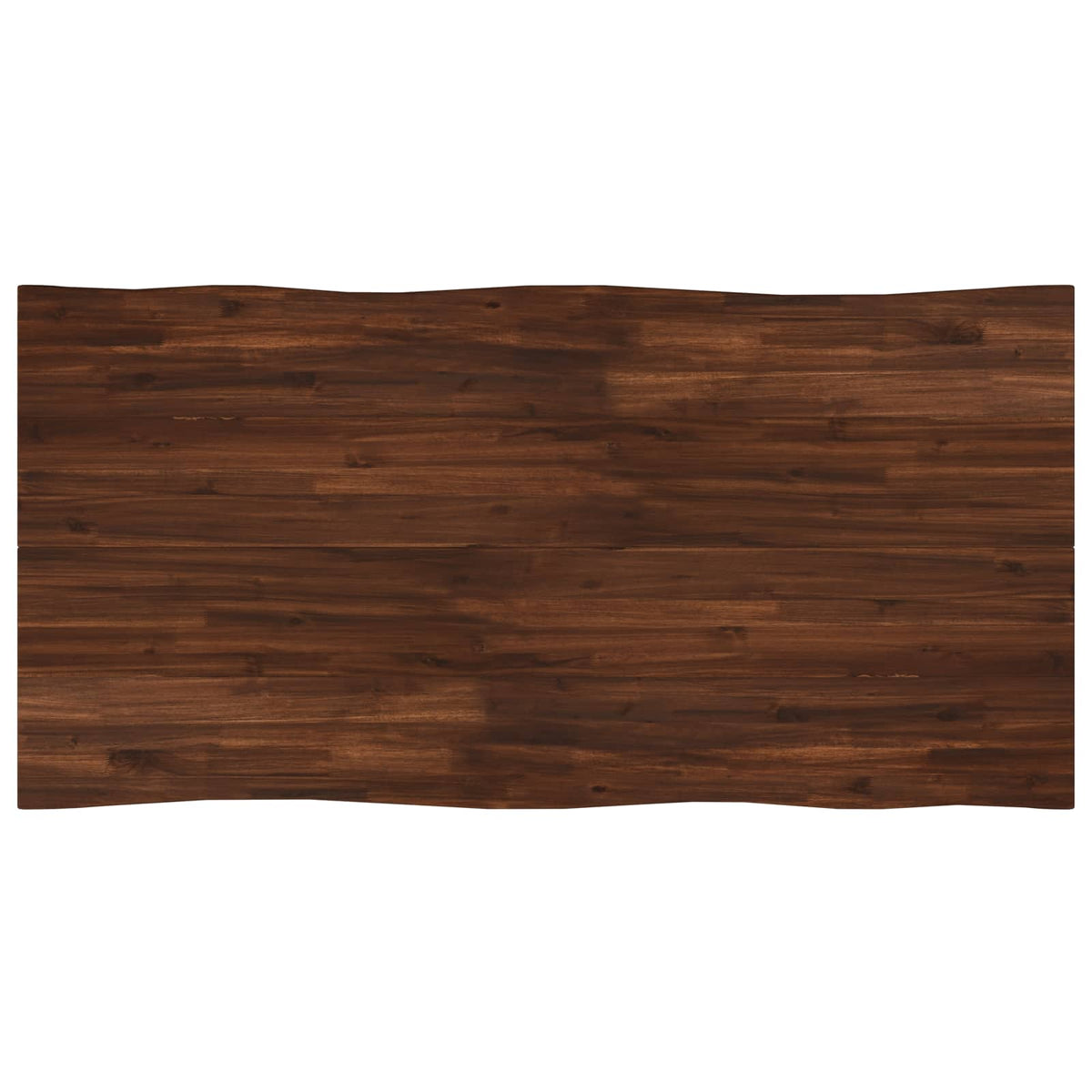 Live Edge Eettafel 140 x 90 x 75 cm Massief Acaciahout
