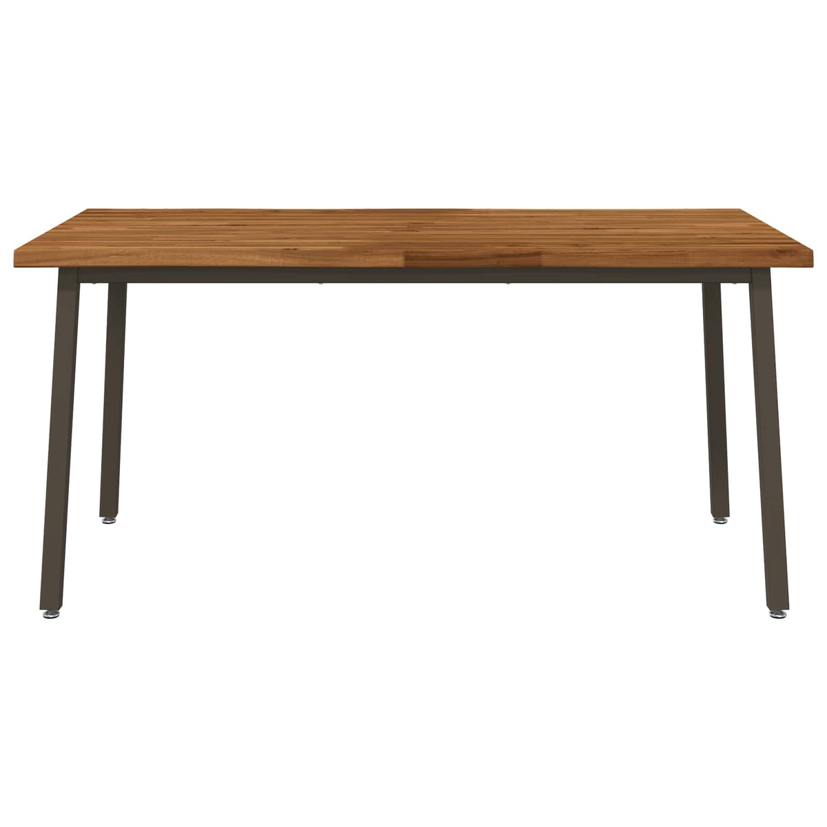 Live Edge Eettafel 140 x 90 x 75 cm Massief Acaciahout Naturel
