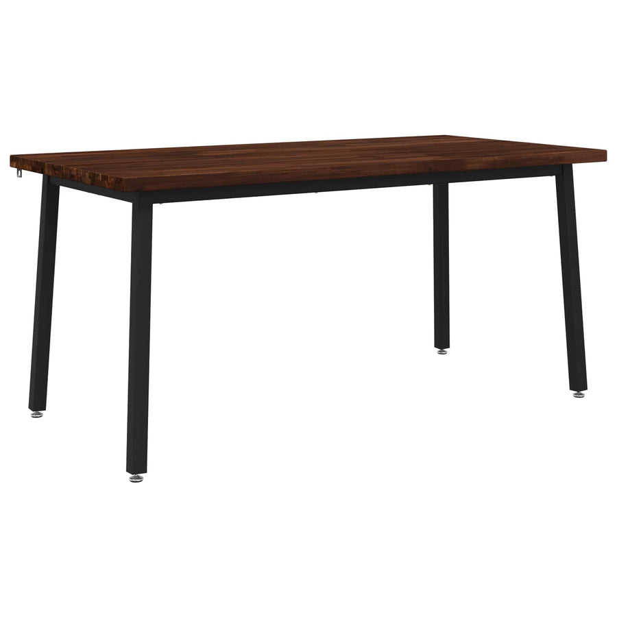 Vierkante Eettafel 160 x 70 x 75 cm Massief Acaciahout
