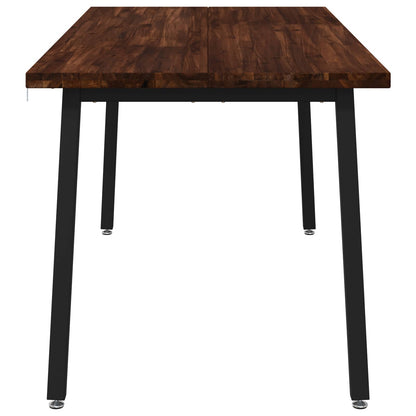 Vierkante Eettafel 160 x 70 x 75 cm Massief Acaciahout