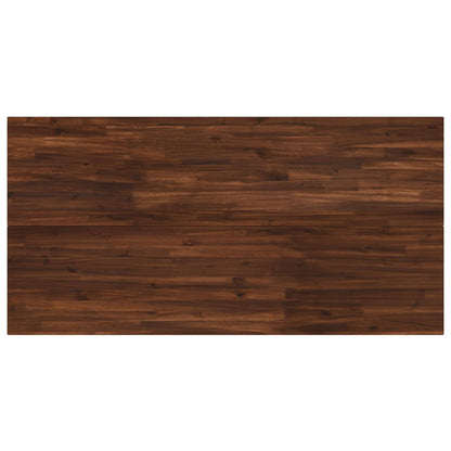 Vierkante Eettafel 160 x 70 x 75 cm Massief Acaciahout