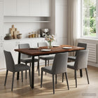 Eettafel 160x80x75 cm massief acaciahout