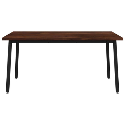 Vierkante Eettafel 160 x 80 x 75 cm Massief Acaciahout