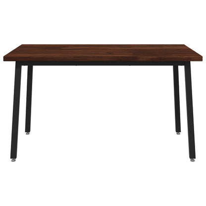 Vierkante Eettafel 140 x 90 x 75 cm Massief Acaciahout