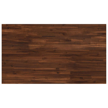 Vierkante Eettafel 140 x 90 x 75 cm Massief Acaciahout