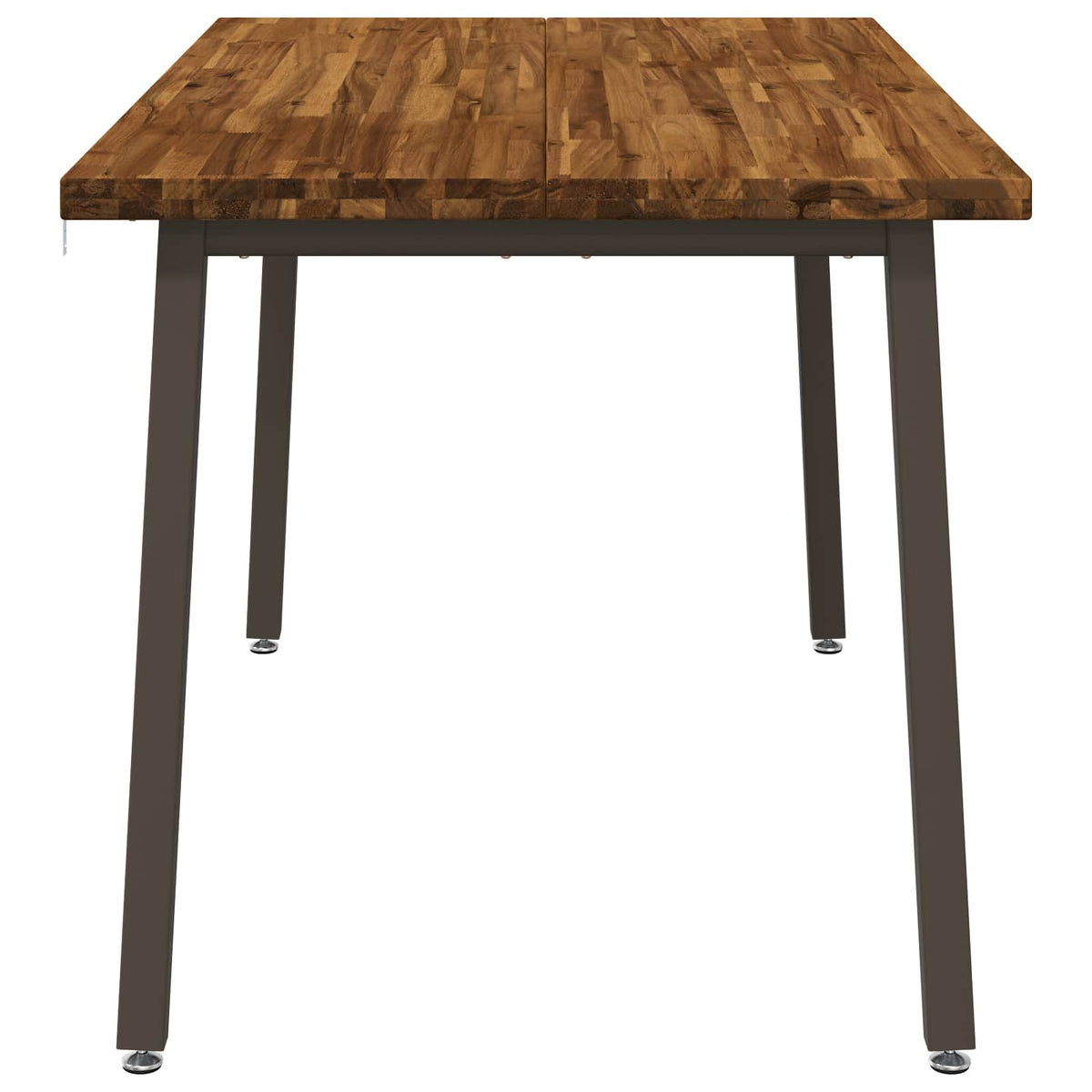 Vierkante Eettafel 140 x 90 x 75 cm Massief Acaciahout Naturel