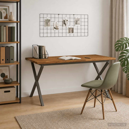 Live Edge Eettafel 160 x 80 x 75 cm Massief Acaciahout Naturel