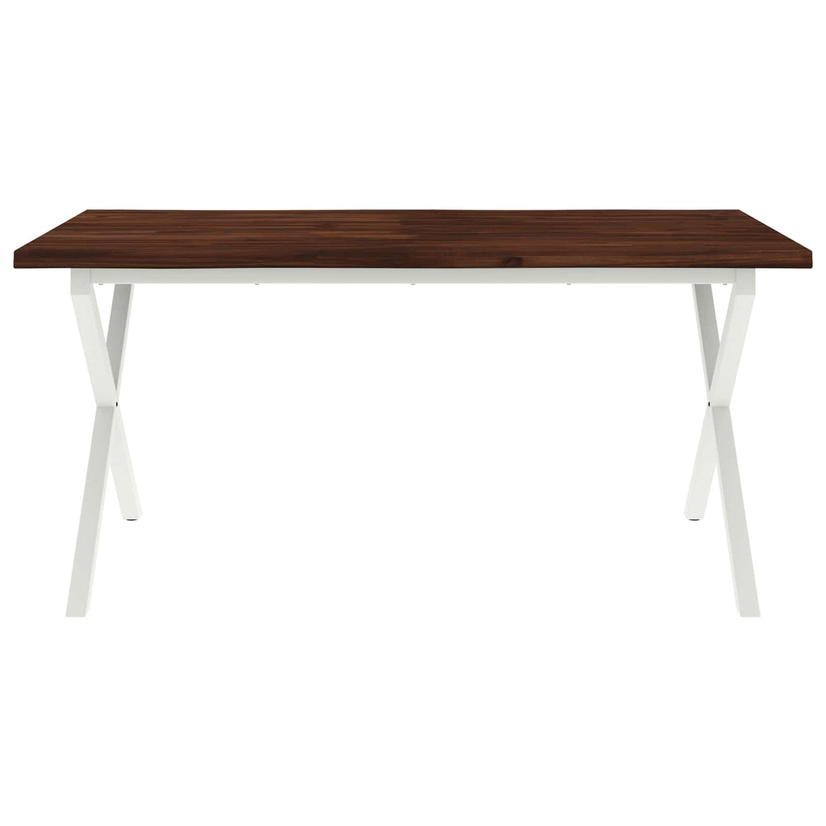 Live Edge Eettafel 120 x 90 x 75 cm Massief Acaciahout