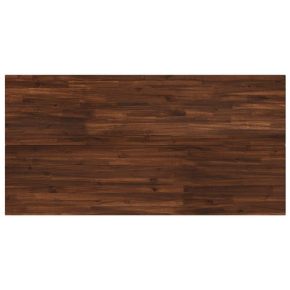Vierkante Eettafel 160 x 70 x 75 cm Massief Acaciahout