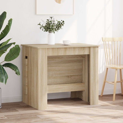 Eettafel 240 x 85 x 75 cm Bewerkt hout Sonoma Eiken Rechthoekig
