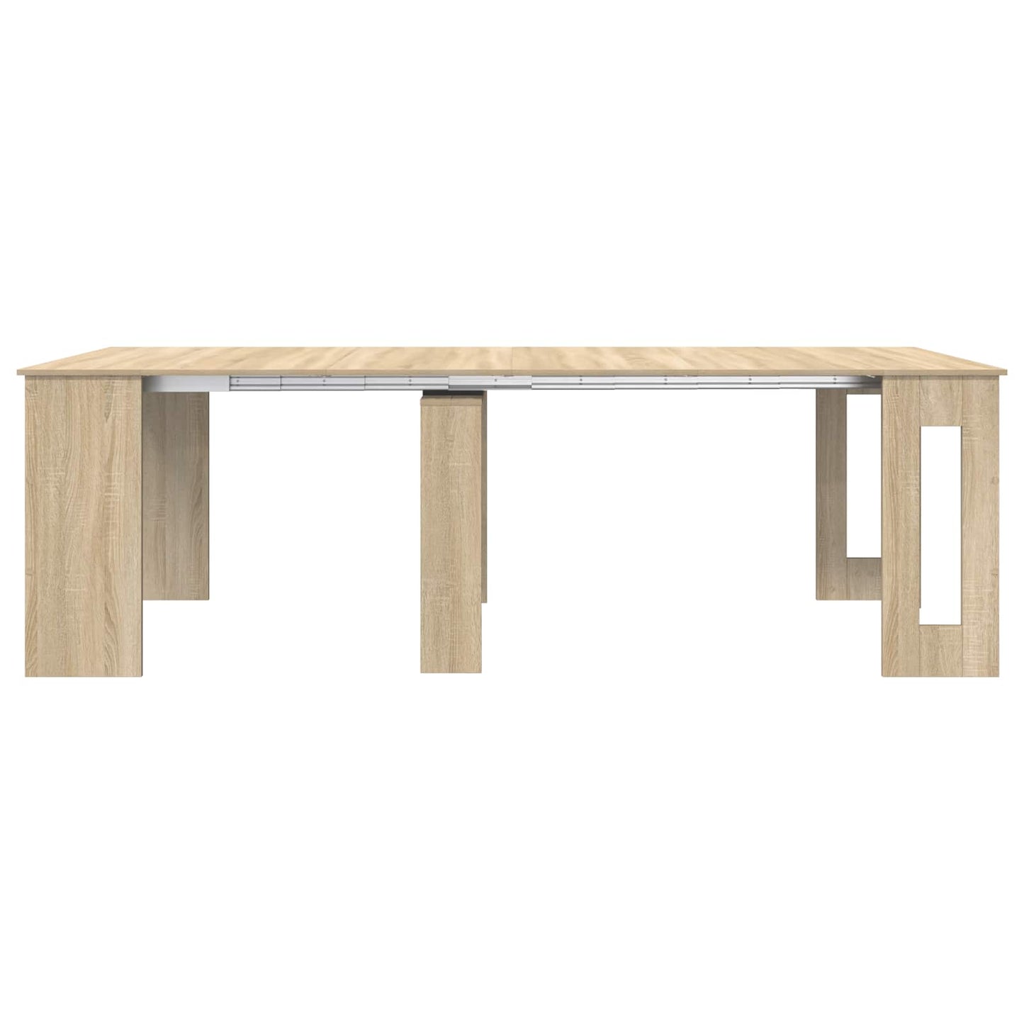 Eettafel 240 x 85 x 75 cm Bewerkt hout Sonoma Eiken Rechthoekig