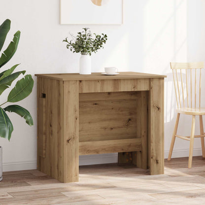 Eettafel 240 x 85 x 75 cm Bewerkt hout Artisanaal eiken