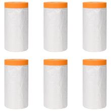 Stofblad met Plakband 6 pcs Doorzichtig 110 x 3300 cm HDPE