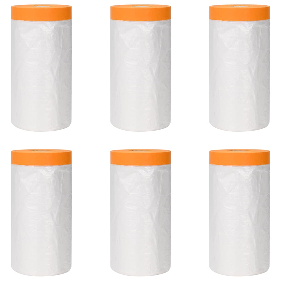 Stofblad met Plakband 6 pcs Doorzichtig 110 x 3300 cm HDPE