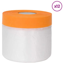 Stofblad met Plakband 12 pcs Doorzichtig 55 x 3300 cm HDPE