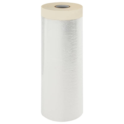 Stofdoek met plakband 6 pcs Doorzichtig 210 x 2000 cm HDPE