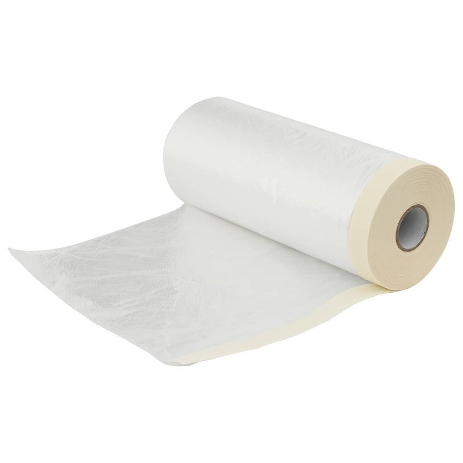 Stofdoek met plakband 12 pcs Doorzichtig 210 x 2000 cm HDPE