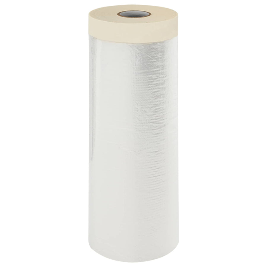 Stofdoek met plakband 12 pcs Doorzichtig 240 x 2000 cm HDPE