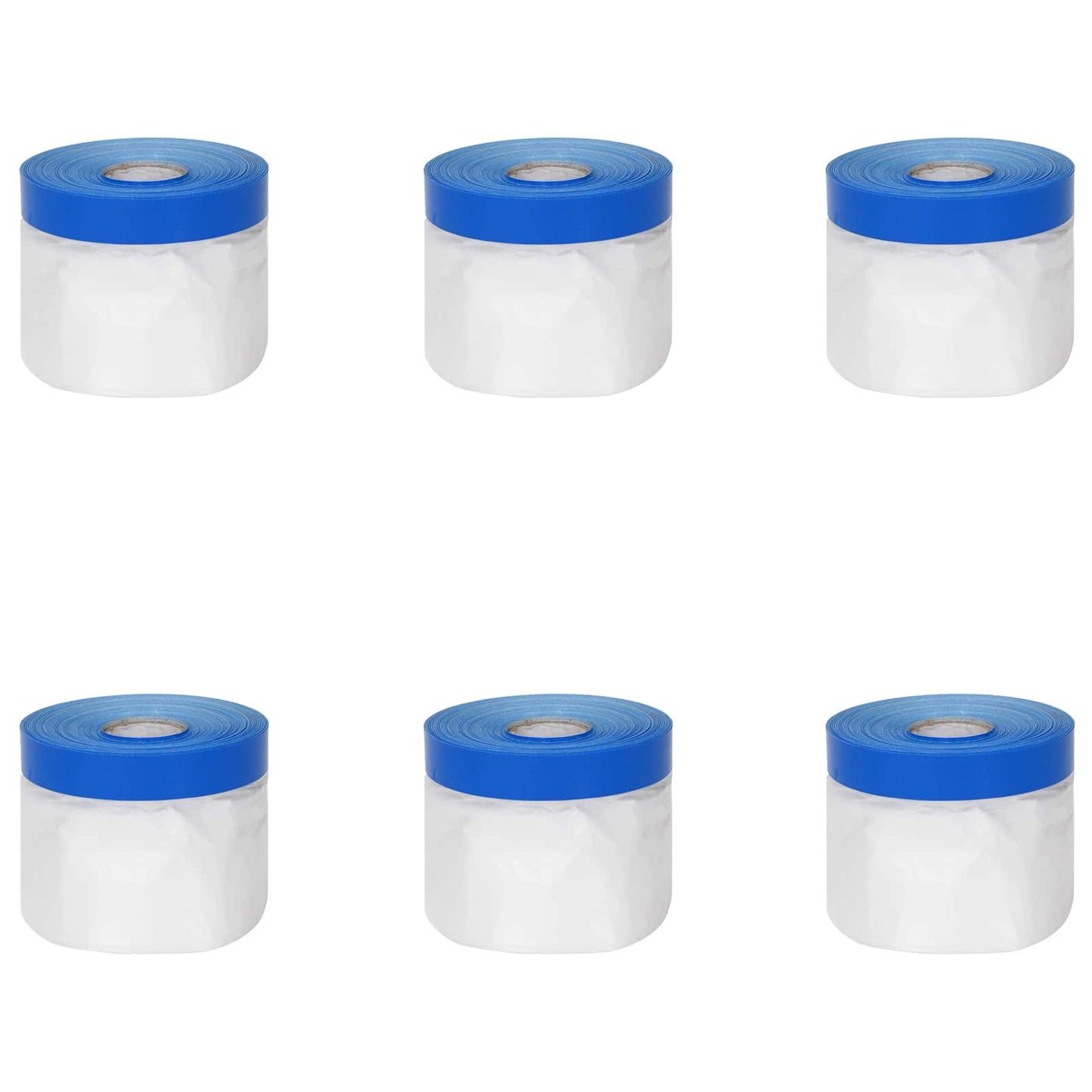 Maskeringfilm met plakband Transparant en Blauw