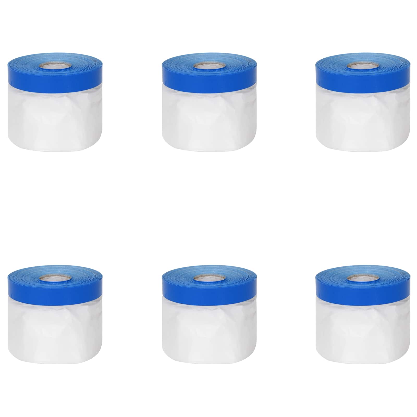 Maskeringfilm met plakband Transparant en Blauw