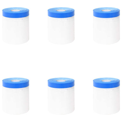 Maskeringfilm met plakband Transparant en Blauw