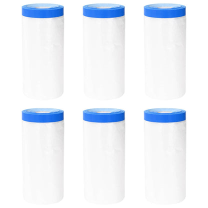Maskeringfilm met plakband Transparant en Blauw