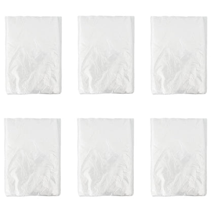 Stof Sheet 6 pcs Doorzichtig 400 x 500 cm HDPE
