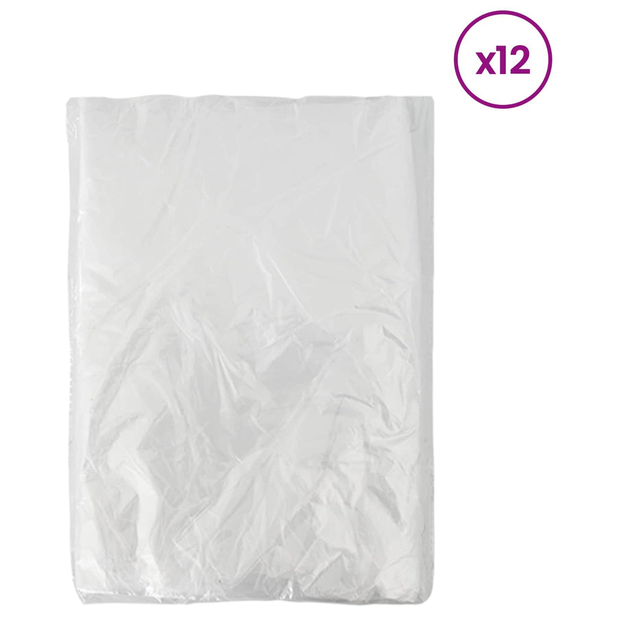 Stof Sheet 12 pcs Doorzichtig 400 x 500 cm HDPE