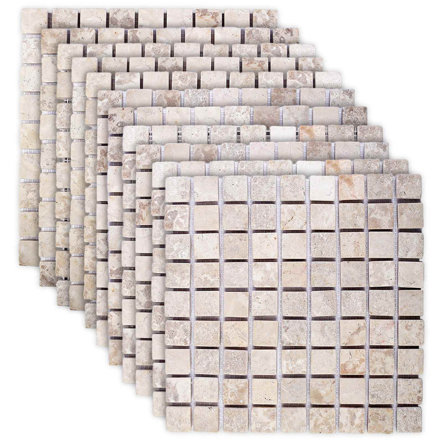 Mozaïek Tegels Crèmekleurig 30 x 30 cm Marmer