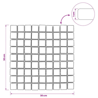 Mozaïek Tegels Crèmekleurig 30 x 30 cm Marmer