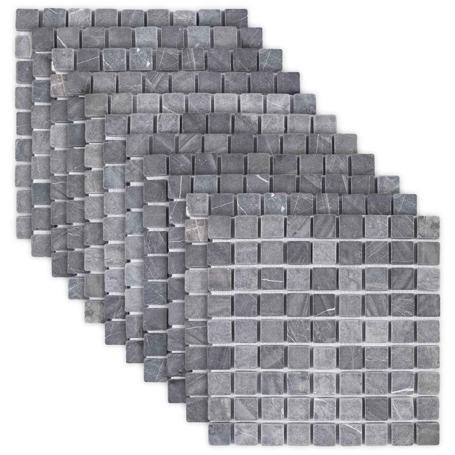 Mozaïek Tegels Grijs 30 x 30 cm Marmer