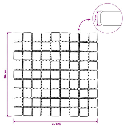 Mozaïek Tegels Grijs 30 x 30 cm Marmer