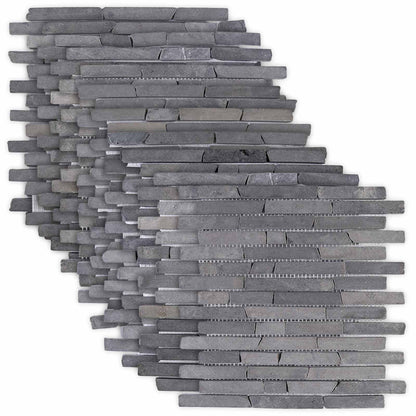 Mozaïek Tegels Grijs 30 x 30 cm Marmer