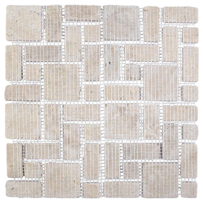 Mozaïek Tegels Crèmekleurig 30 x 30 cm Marmer