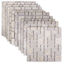 Mozaïek Tegels Crèmekleurig 30 x 30 cm Marmer