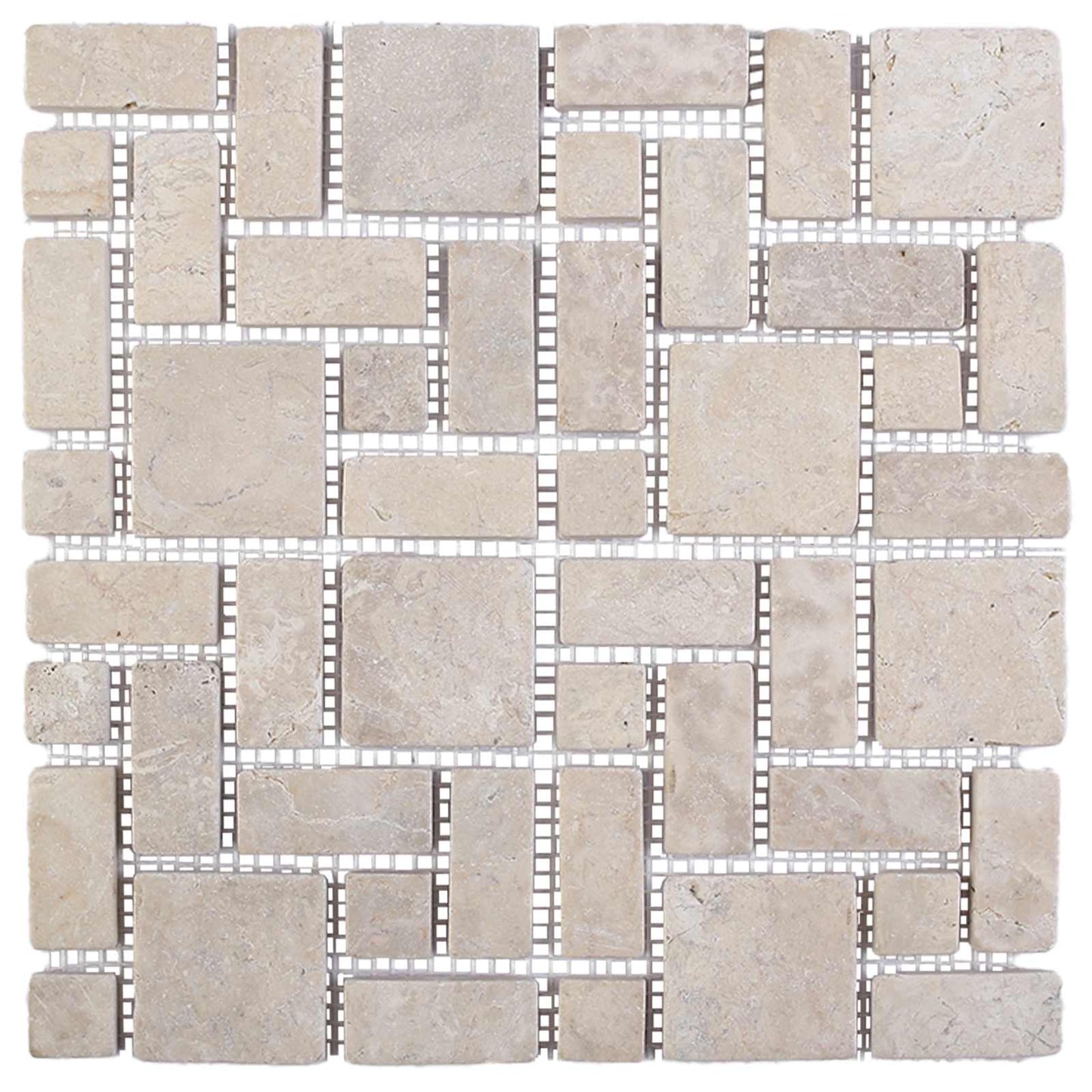 Mozaïek Tegels Crèmekleurig 30 x 30 cm Marmer
