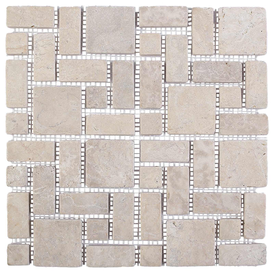 Mozaïek Tegels Crèmekleurig 30 x 30 cm Marmer
