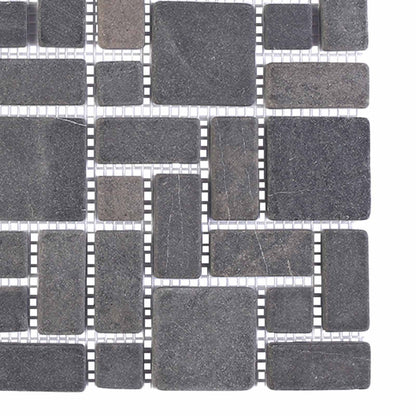 Mozaïek Tegels Grijs 30 x 30 cm Marmer