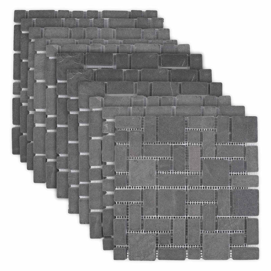 Mozaïek Tegels Grijs 30 x 30 cm Marmer