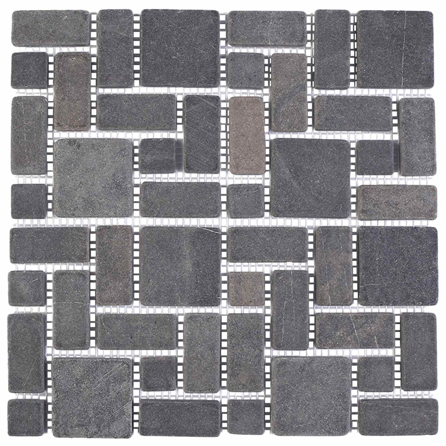 Mozaïek Tegels Grijs 30 x 30 cm Marmer