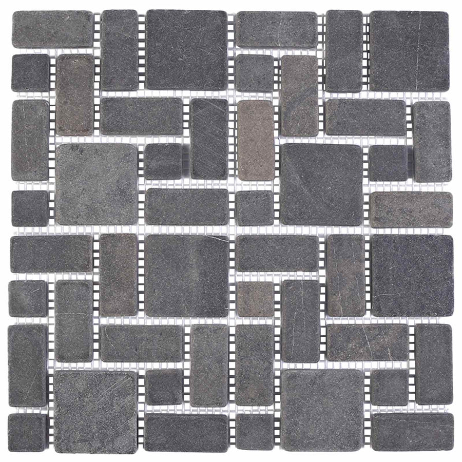 Mozaïek Tegels Grijs 30 x 30 cm Marmer