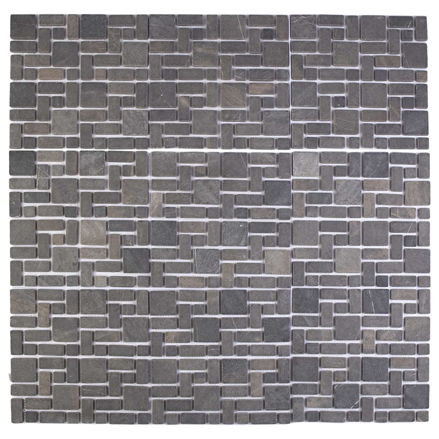Mozaïek Tegels Grijs 30 x 30 cm Marmer