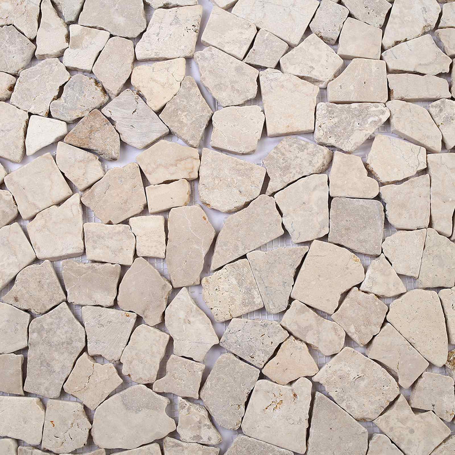 Mozaïek Tegels Crèmekleurig 30 x 30 cm Marmer