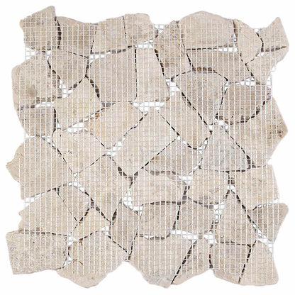 Mozaïek Tegels Crèmekleurig 30 x 30 cm Marmer