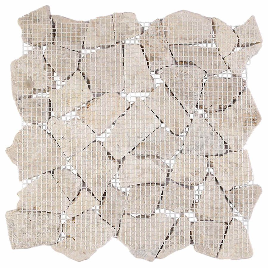 Mozaïek Tegels Crèmekleurig 30 x 30 cm Marmer