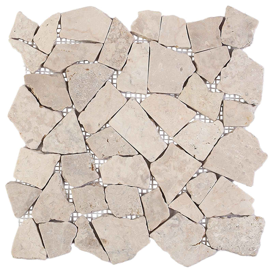 Mozaïek Tegels Crèmekleurig 30 x 30 cm Marmer